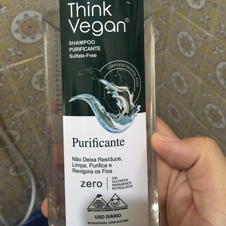 photo of Think Vegan Shampoo Purificante shared by @dferre19 on  23 Dec 2022 - review