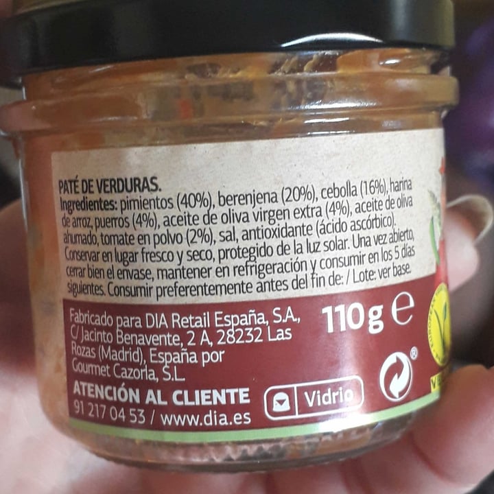 photo of Vegedia Paté verduras braseadas shared by @maryni on  30 Jan 2023 - review