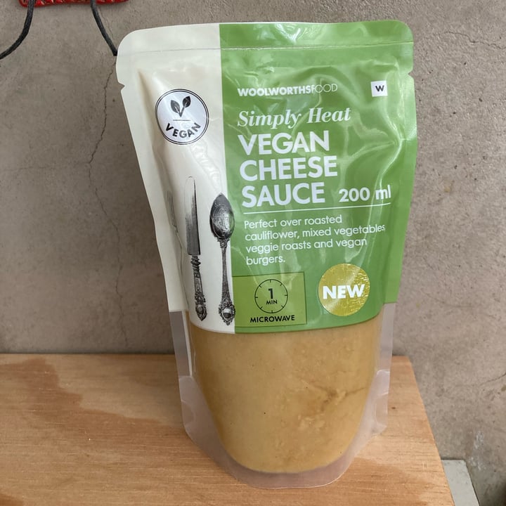 photo of Woolworths Food Vegan Cheese Sauce shared by @ctfloof on  17 Jan 2023 - review