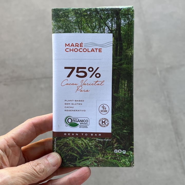 photo of Maré chocolate 75% cacau varietal pará shared by @mnunes on  15 May 2023 - review