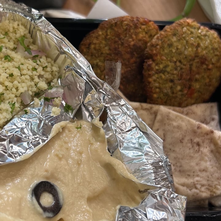 photo of Getafix Cafe pita Hummus Falafel shared by @anntribe on  23 Jul 2023 - review