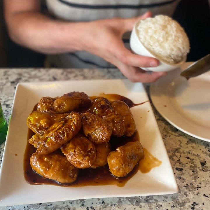 photo of Yuan Su Vegetarian General Tso’s Chicken shared by @knorthway on  18 Jul 2023 - review