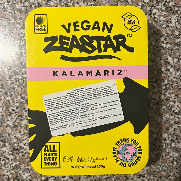 photo of Vegan Zeastar Kalamariz shared by @annacristaudo on  22 Jul 2023 - review