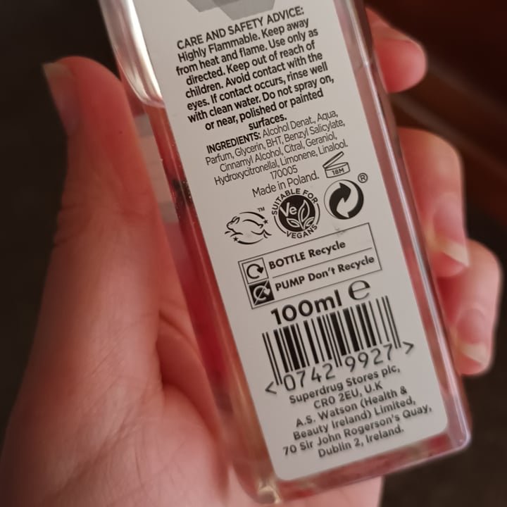 photo of Superdry Exotic Body Mist shared by @han13 on  28 Jun 2023 - review
