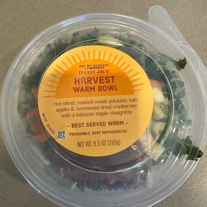 photo of Trader Joe's Harvest Warm Bowl shared by @ashtothexo on  27 Jan 2023 - review