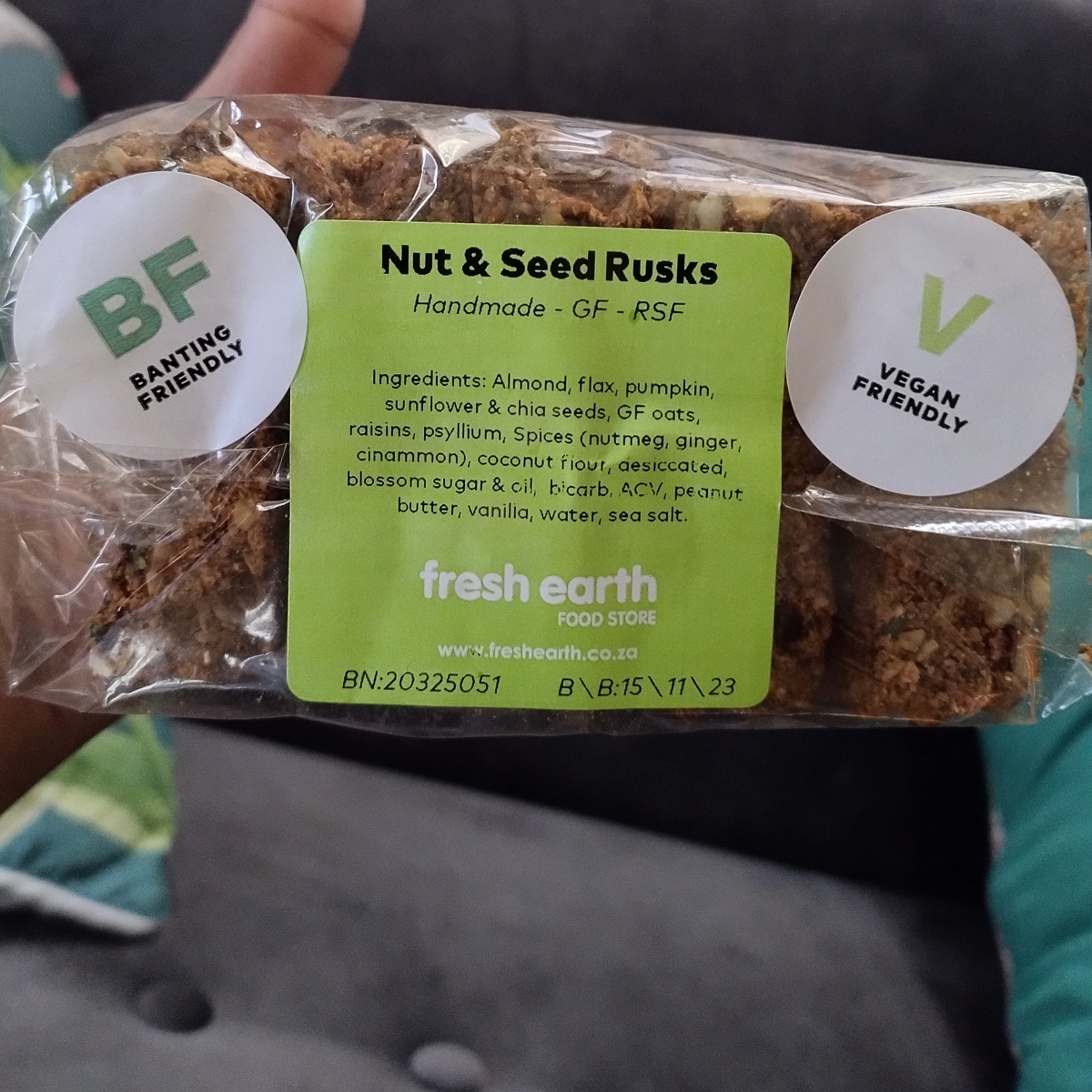 Fresh Earth Food Store nut & seed rusks Reviews abillion