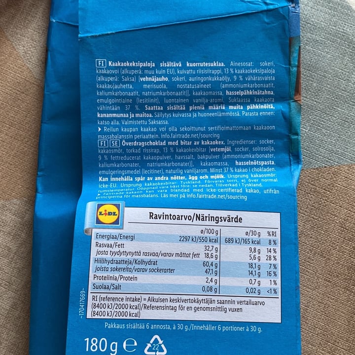 photo of Vemondo Vegan chocolate cookie crumbs shared by @torrebadell on  30 Jan 2023 - review