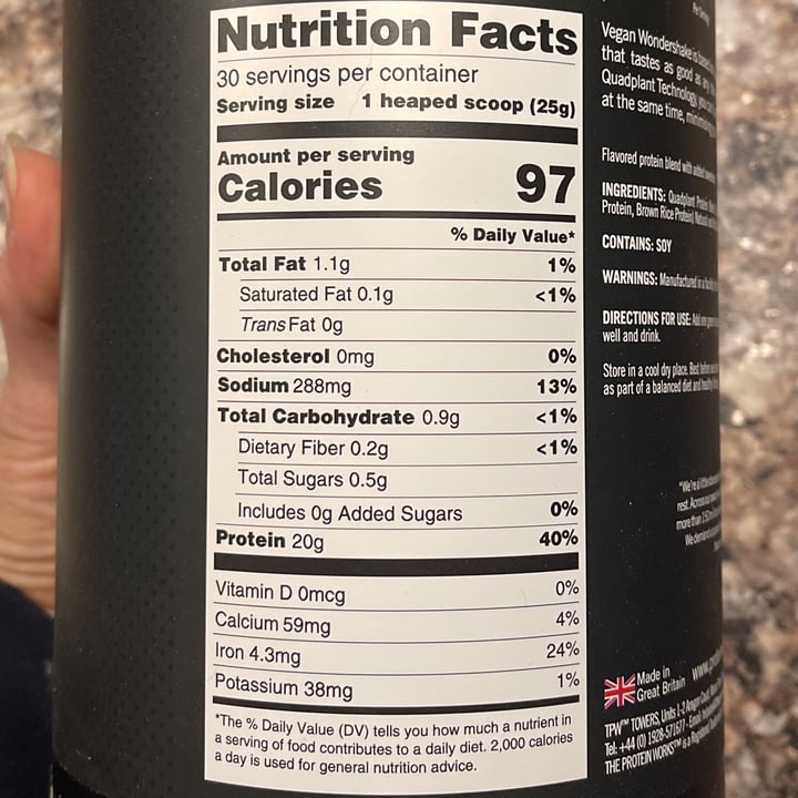 photo of Protein works protein shared by @chelsc130 on  19 Jan 2023 - review