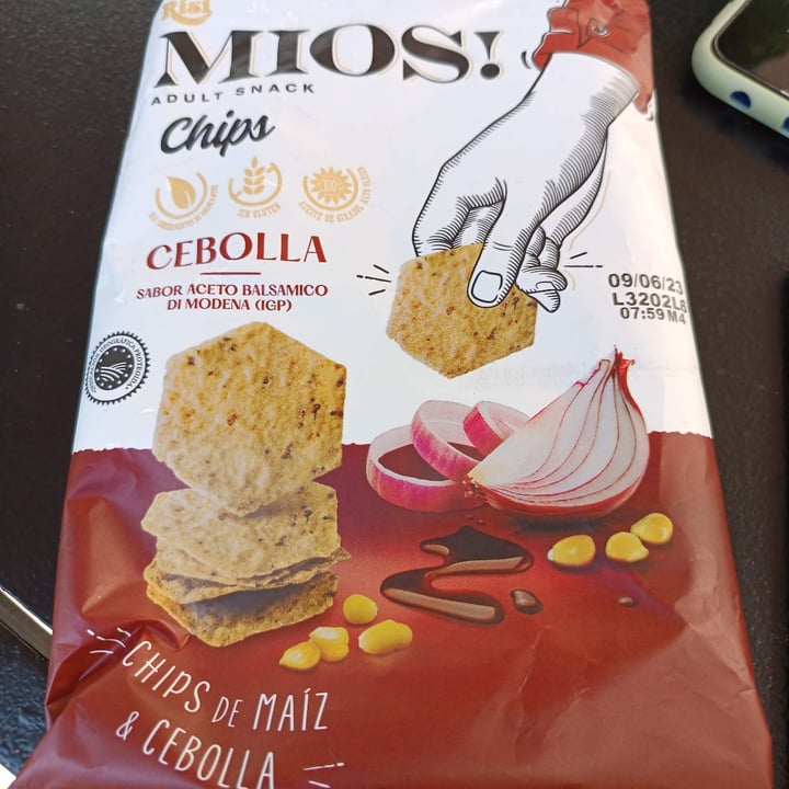 photo of Mios Chips De Maíz & Cebolla shared by @biancafurii on  13 Mar 2023 - review