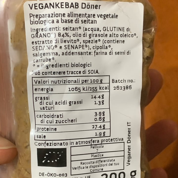 photo of Wheaty Vegankebab shared by @giulia1984 on  04 May 2023 - review