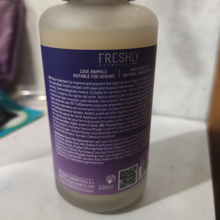 photo of Freshly Cosmetics azelaic active body treatment shared by @ngn28 on  24 Feb 2023 - review