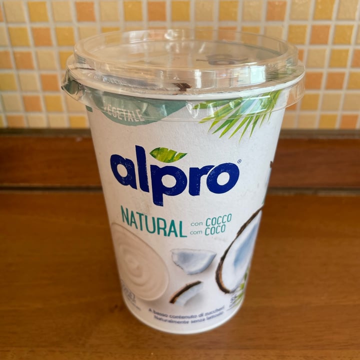 photo of Alpro Alpro Natural con Cocco shared by @lillaveg on  04 Feb 2023 - review