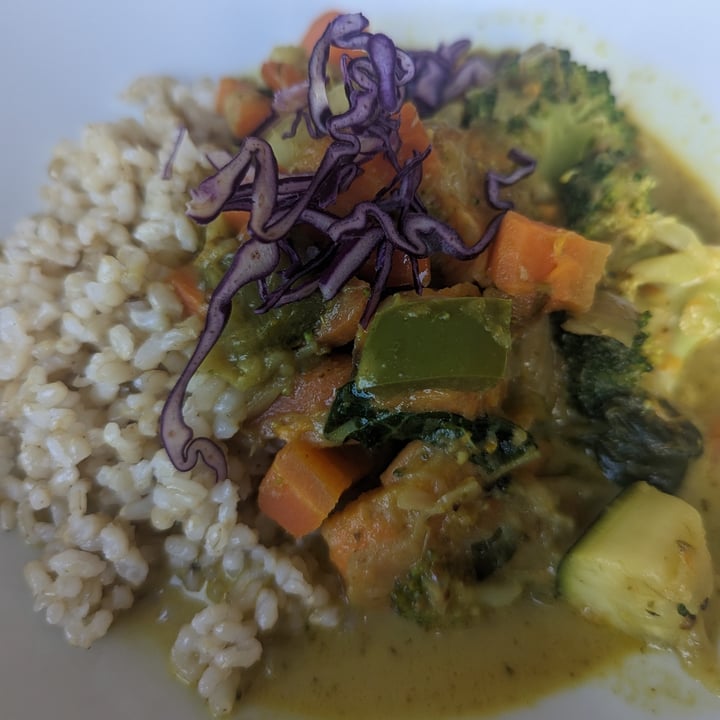 photo of Sopa Boronat Curry de boniato con arroz integral shared by @vanessaprats on  10 Feb 2023 - review