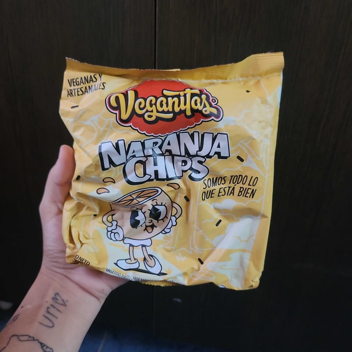 photo of Veganitas veganitas naranja chips shared by @mxguita on  03 Feb 2023 - review