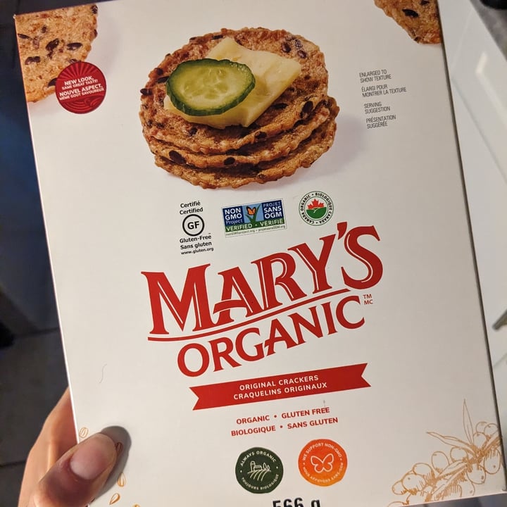 photo of Mary’s organic crackers Original Crackers shared by @jandrews on  07 Jun 2023 - review