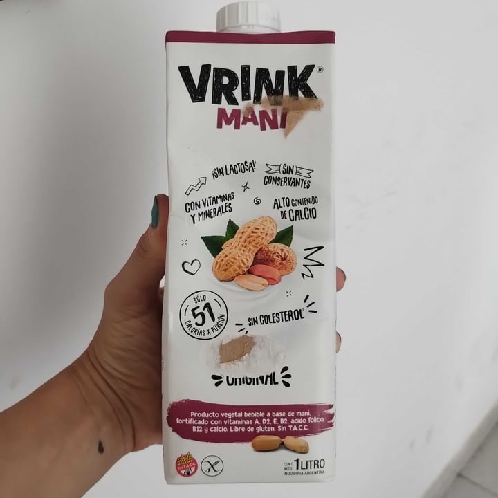 photo of Vrink Leche De Mani shared by @luluz on  05 Feb 2023 - review