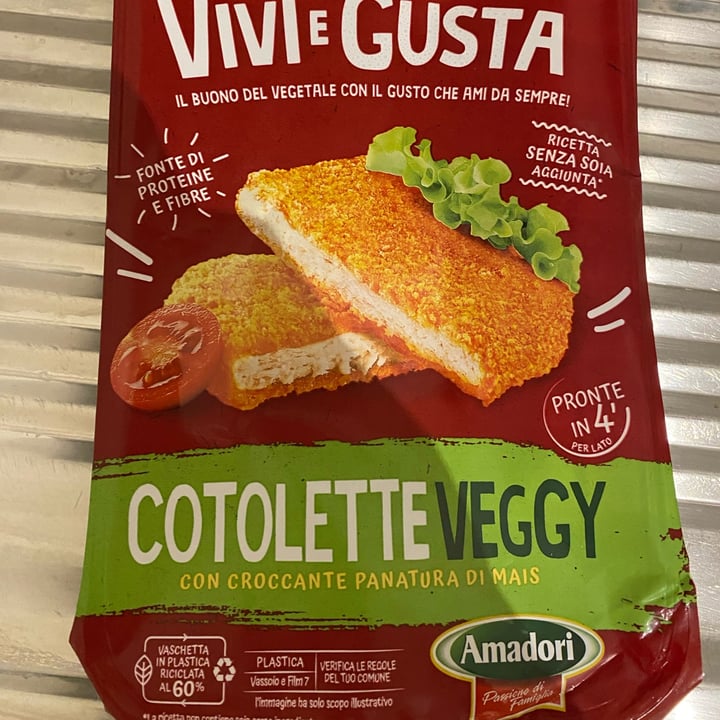 photo of Amadori cotolette veggy shared by @yleniapipita on  13 Mar 2023 - review