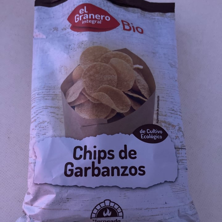 photo of El Granero Integral Chips de garbanzos shared by @martitavegan on  13 Aug 2023 - review