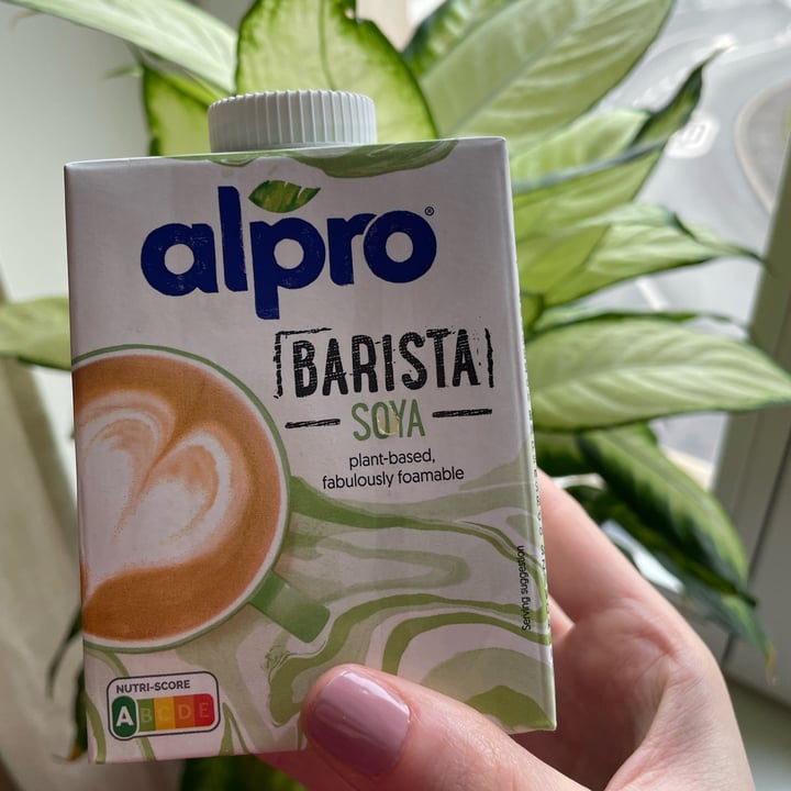 photo of Alpro Barista Soya shared by @angelicadilisi on  06 Jan 2023 - review