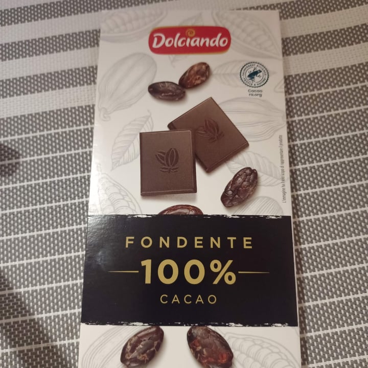 photo of Dolciando Cioccolato fondente 100% shared by @fede02 on  08 Apr 2023 - review