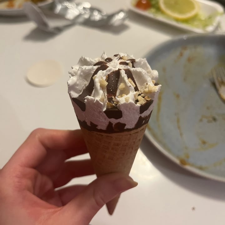 photo of Plant Menu Chocolate and nut ice cream cones shared by @eviec on  02 Mar 2023 - review