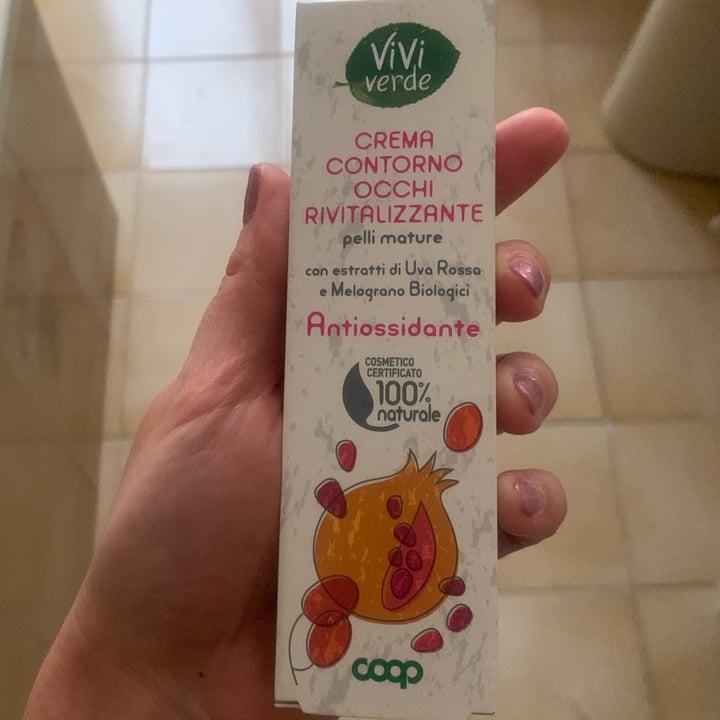 photo of Vivi Verde Coop Crema contorno occhi shared by @francescachieppa18 on  17 Jan 2023 - review