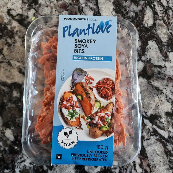 photo of Woolworths Food plantlove smokey soya bits shared by @kim-e on  31 May 2023 - review
