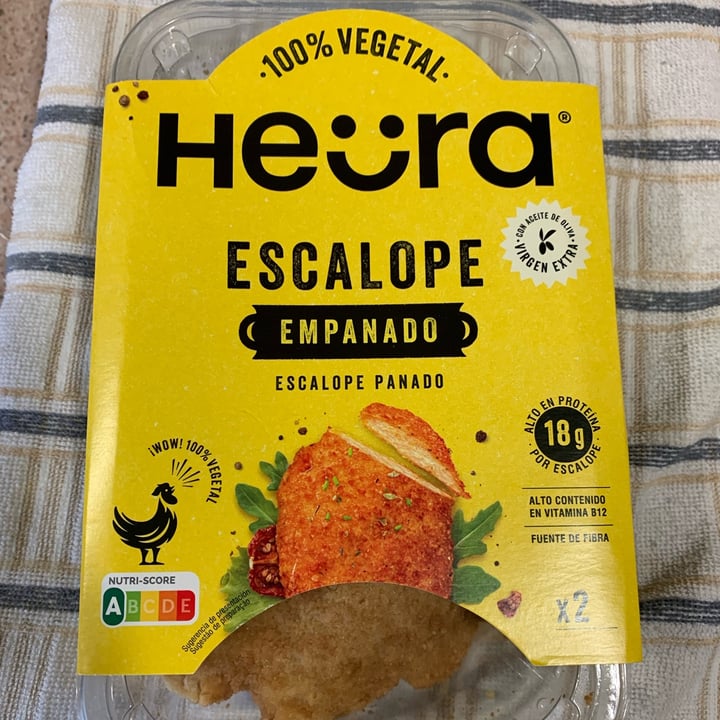 photo of Heura Escalope empanado shared by @elyqs on  10 Jun 2023 - review