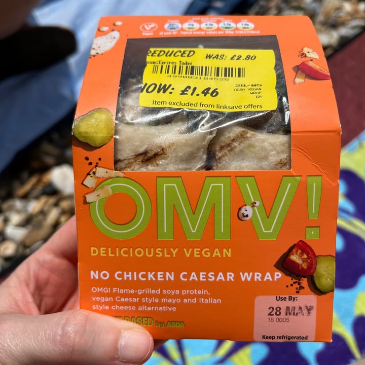 photo of OMV! No Chicken Caesar Wrap shared by @alistar on  29 May 2023 - review