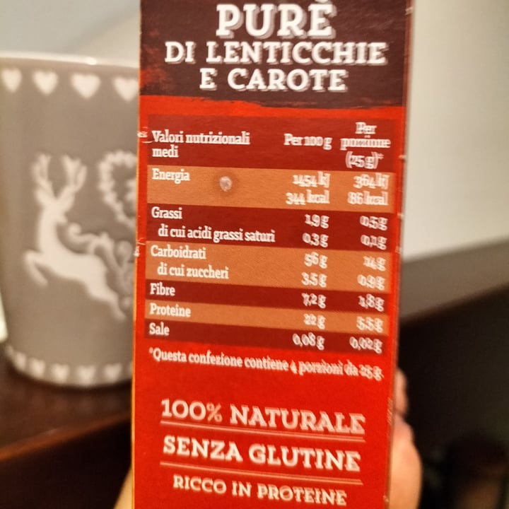 photo of Gusto pronto Purè lenticchie e carote shared by @raffa70s70 on  05 Mar 2023 - review