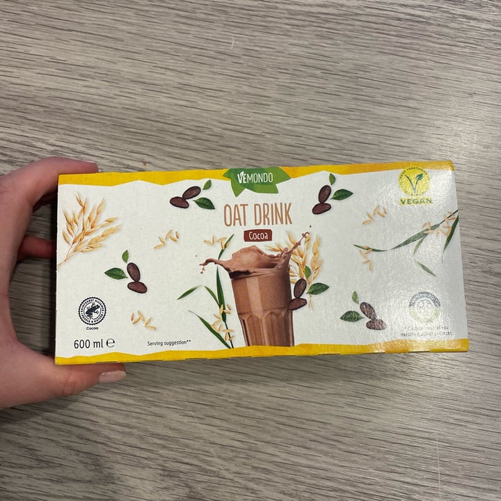 photo of Vemondo OAT DRINK COCOA shared by @lorena85 on  09 Feb 2023 - review