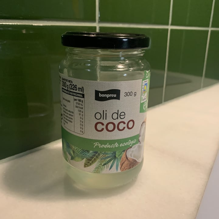 photo of Bonpreu Aceite de Coco shared by @viroliveira on  11 Jul 2023 - review