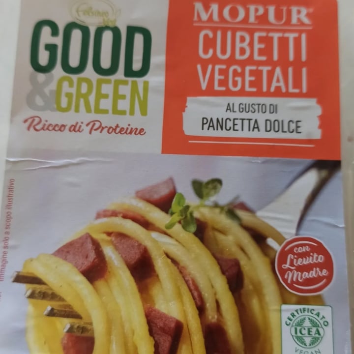 photo of Felsineo Veg Cubetti Vegetali Gusto Pancetta Dolce shared by @veganfoodcorner on  19 Feb 2023 - review