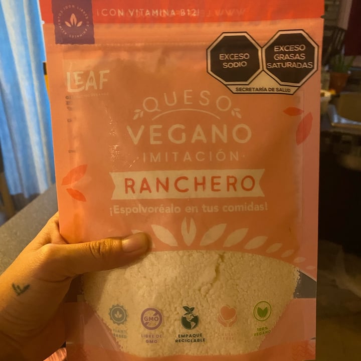 photo of Leaf Queso imitacion ranchero shared by @andreabastien on  09 Apr 2023 - review