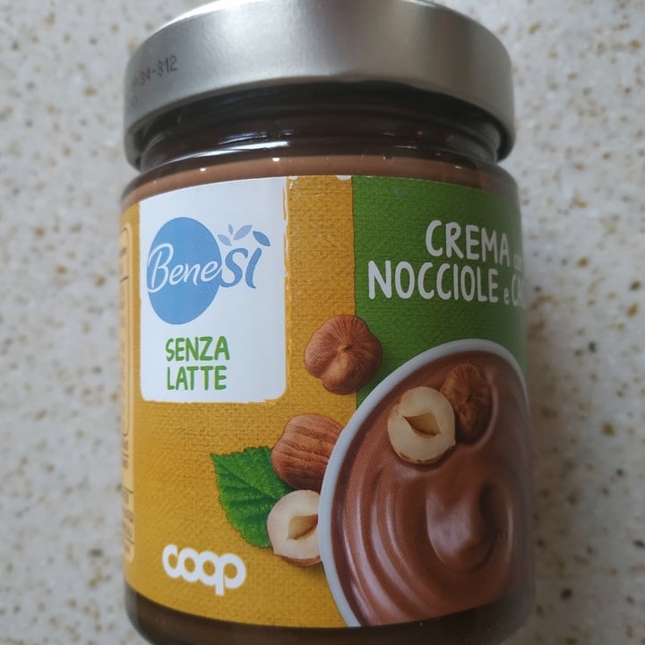 photo of Bene.Si coop crema con nocciole e cacao senza latte shared by @simona74veg on  18 Jan 2023 - review