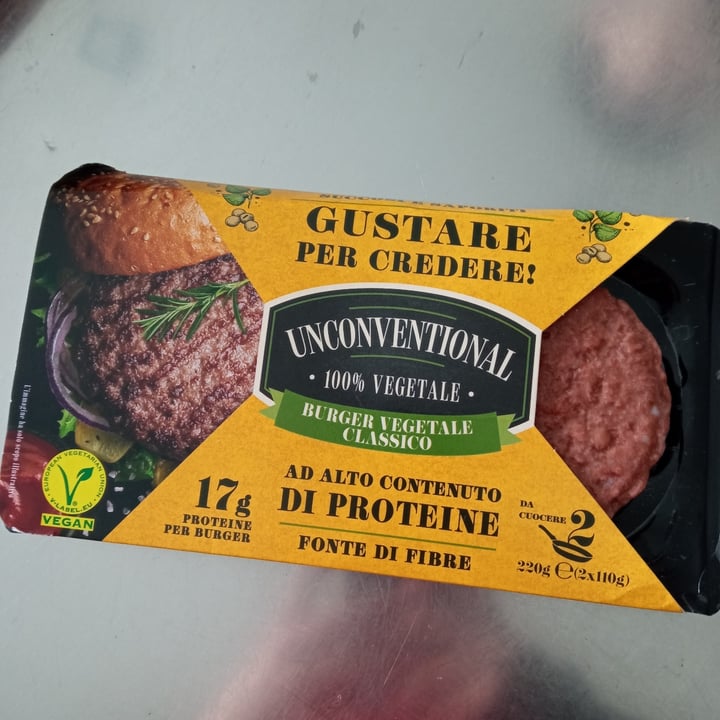 photo of Unconventional Burger Vegetale Classico - Classic Burger shared by @matildepolla on  22 Jan 2023 - review