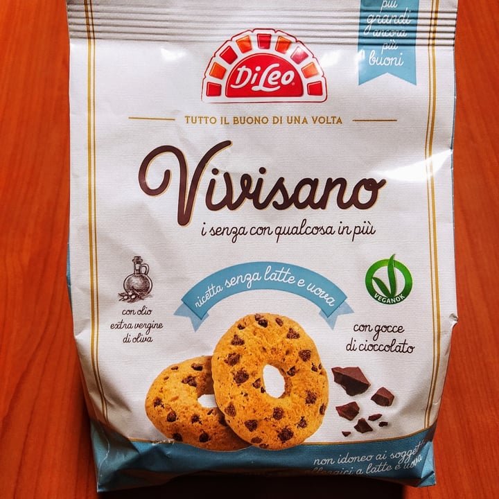 photo of Di Leo Vivisano
biscotti vegan con gocce di cioccolato shared by @lidiaaguilar on  14 Mar 2023 - review