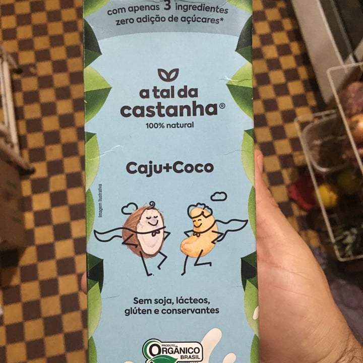 photo of A Tal da Castanha Alimento com Castanha de Caju e Leite de Coco orgânico shared by @dferre19 on  23 Dec 2022 - review