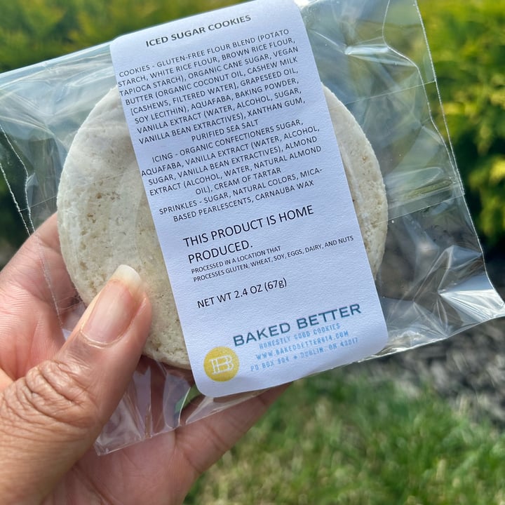 photo of Baked Better Iced Sugar Cookies shared by @thethriftyplant on  23 Jul 2023 - review