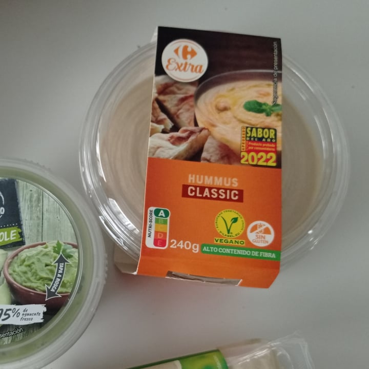 photo of Carrefour Hummus Classic shared by @tintadecuervo on  01 Feb 2023 - review