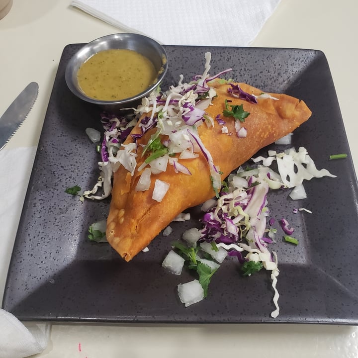 photo of Momcorn Vegan Empanada shared by @magnitudeoflethality on  18 Mar 2023 - review