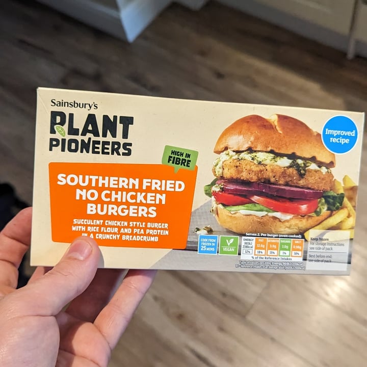 photo of Plant Pioneers Southern Fried No Chicken Burgers shared by @ryster on  21 Apr 2023 - review