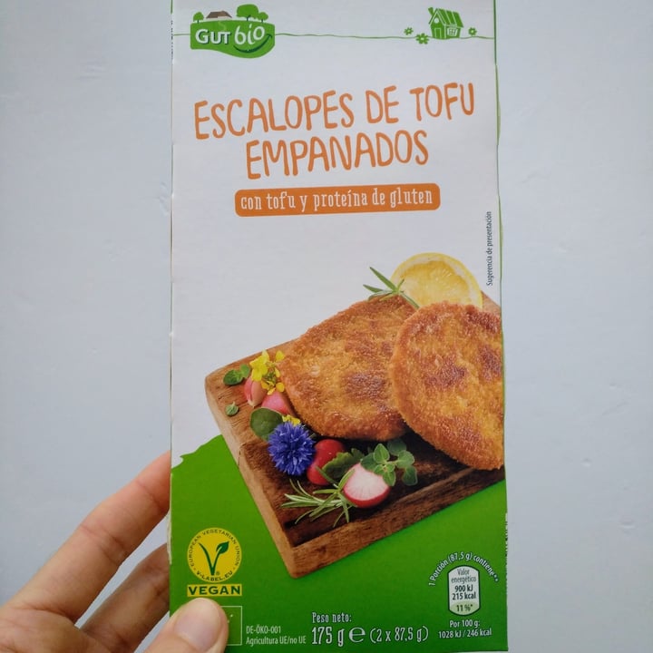 photo of GutBio Escalopes de tofu empanado shared by @troosti on  10 Feb 2023 - review