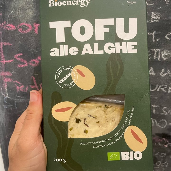 photo of bioenergy Tofu alle alghe shared by @loveg on  17 May 2023 - review