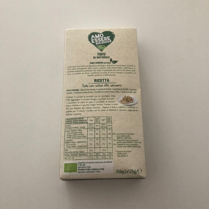 photo of Amo Essere Veg Tofu Al Naturale shared by @fladomitilla on  21 Apr 2023 - review