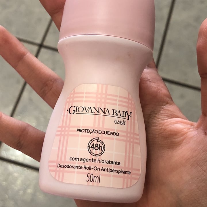 photo of Giovanna baby Desodorante Classic shared by @consideratemonkey28 on  13 May 2023 - review