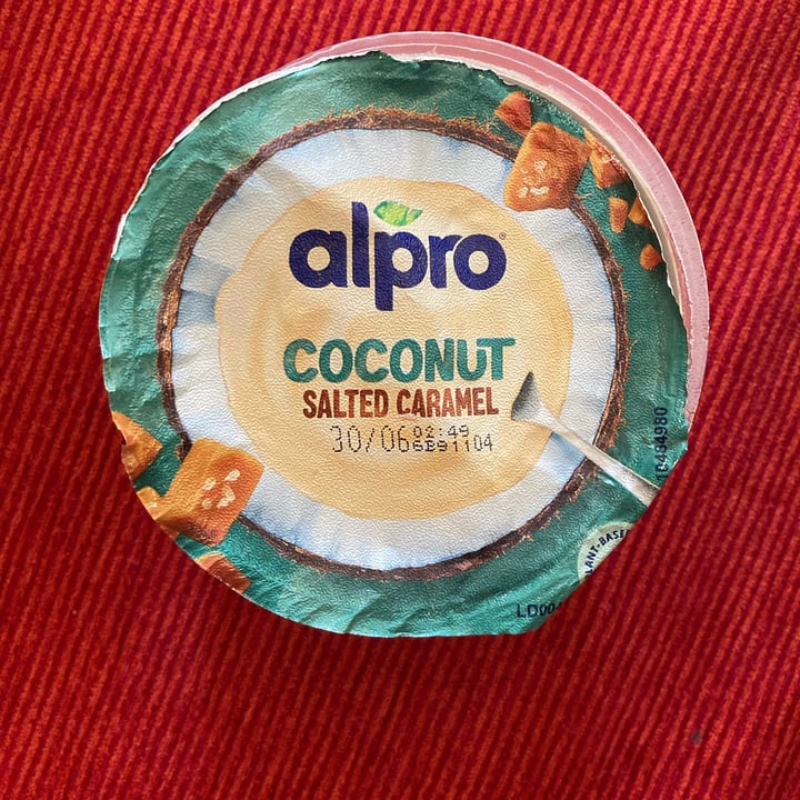 photo of Alpro Yogurt Coconut Salted Caramel shared by @lucybea on  31 May 2023 - review