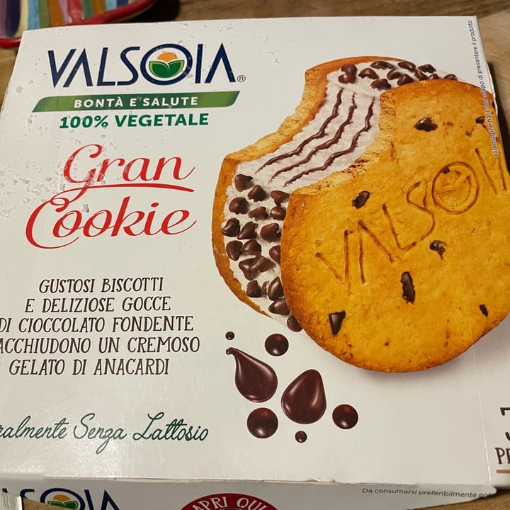 photo of Valsoia Biscotto Gelato con gocce di cioccolato shared by @lacompagniadialex on  21 Jul 2023 - review