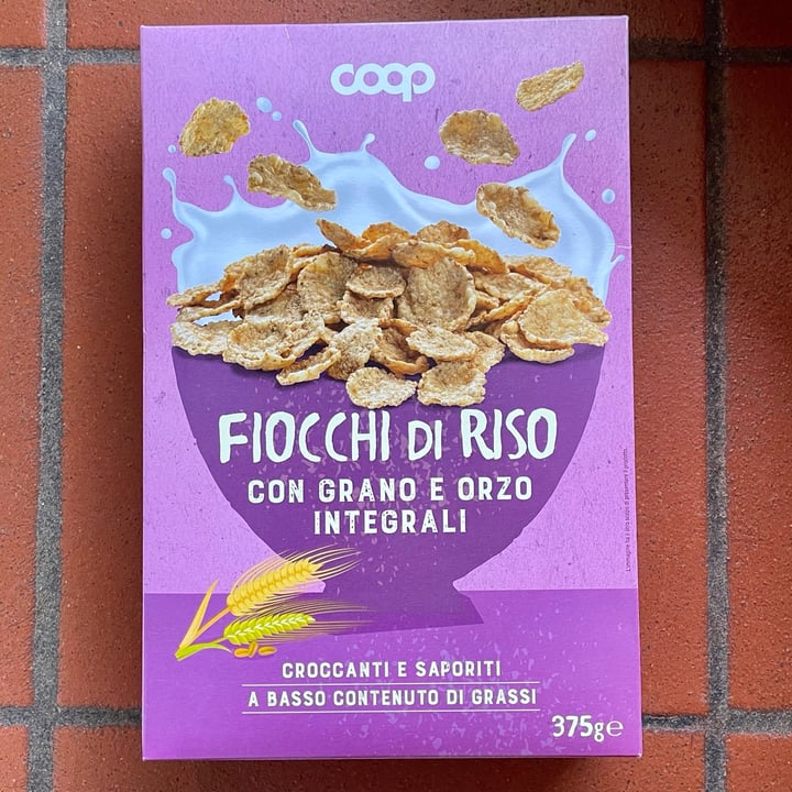 photo of Coop Fiocchi di riso con grano e orzo integrali shared by @antonellaboschi on  26 Jan 2023 - review