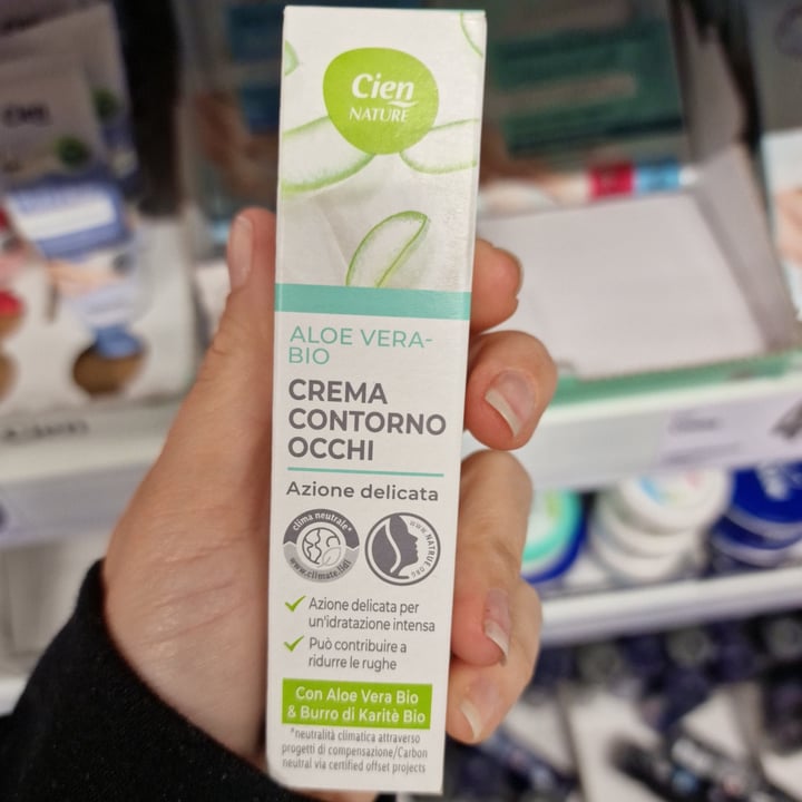 photo of Cien crema contorno occhi aloe vera bio shared by @giulibv on  16 Apr 2023 - review